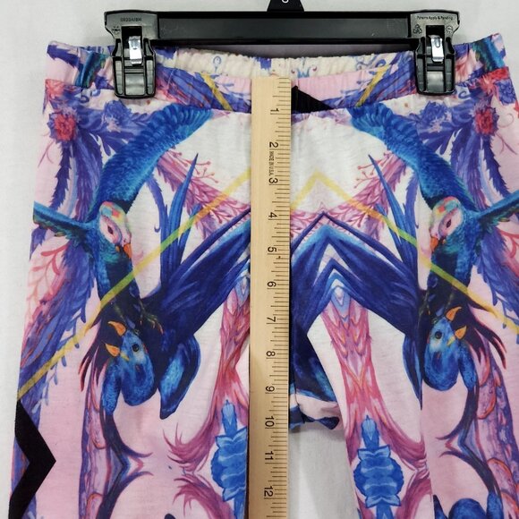 Adidas Farm Rio Optic Bloom Florera Bird Leggings Womens Medium Logo - Picture 5 of 15